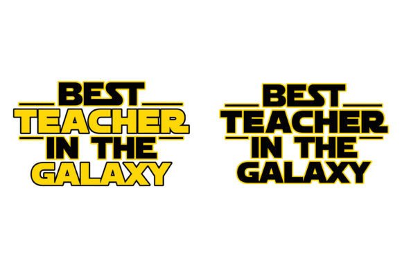 Best Teacher in the Galaxy SVG Bundle