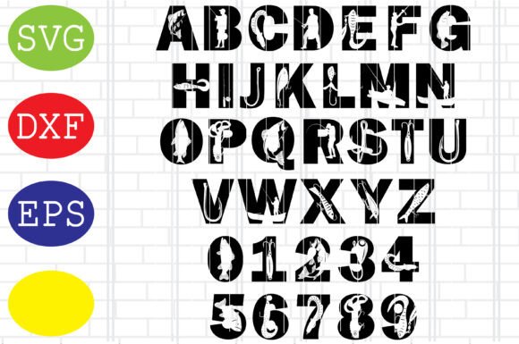 Fishing Alphabet SVG: A Versatile Graphic Design Asset for Creative Branding