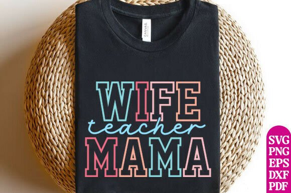 Homeschool Teacher SVG Bundle, Wife PNG