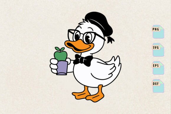 Just a Teacher Goose SVG: A Playful Graphic Asset for Creative Publishing