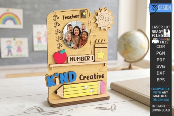 Teacher Appreciation Gift Laser Cut CNC