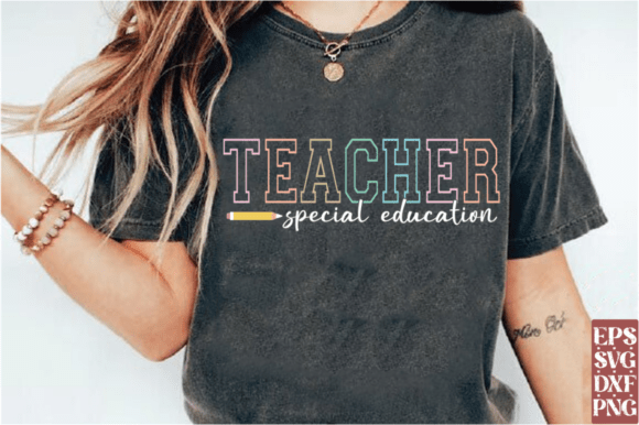 Teacher Special Education SVG Graphics