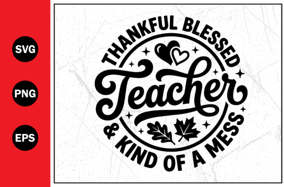 Thankful Teacher Education School Svg: A Versatile Graphic for Local Business Branding