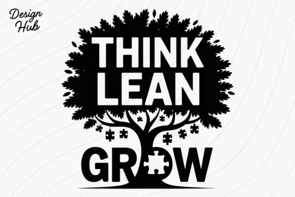 Think Learn Grow Graphics for T-Shirt Designs
